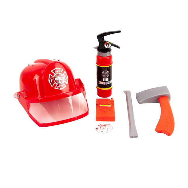 Set da gioco base per vigili del fuoco da 6 pezzi
