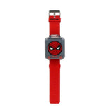 Spiderman gioca e impara guardando il rosso nero