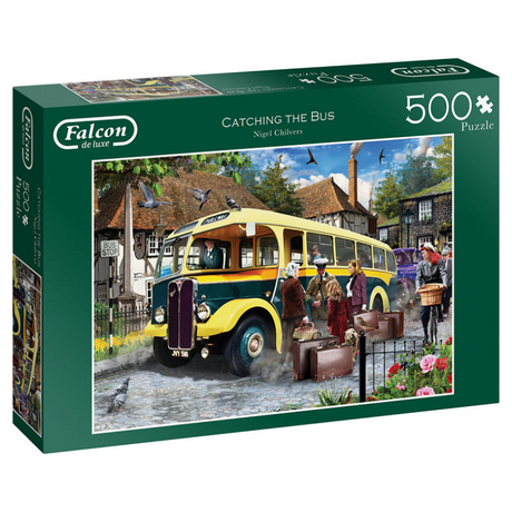 Jumbo puzzel 500 stukjes falcon - catching the bus