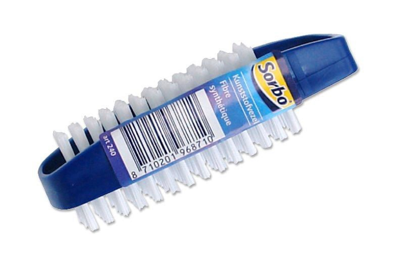 Spazzola per unghie Sorbo 11 cm in plastica