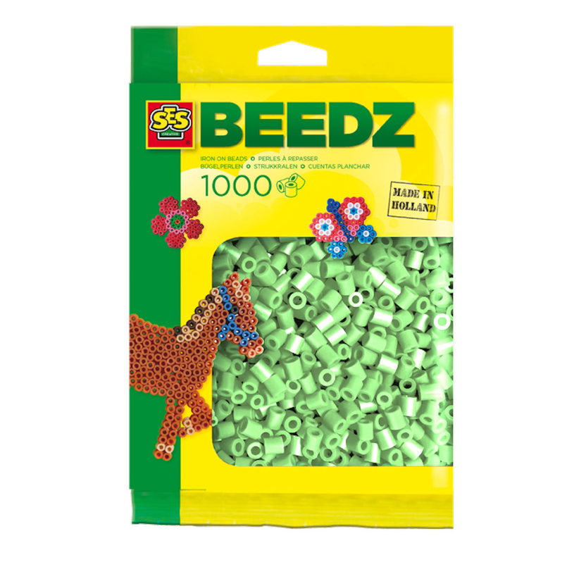 Perline termoadesive Ses - verde menta, 1000pz.