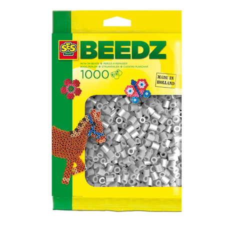 Perline termoadesive Ses - grigie, 1000 pz.