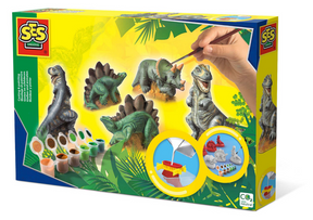Ses creative ses calco in gesso - dinosauri