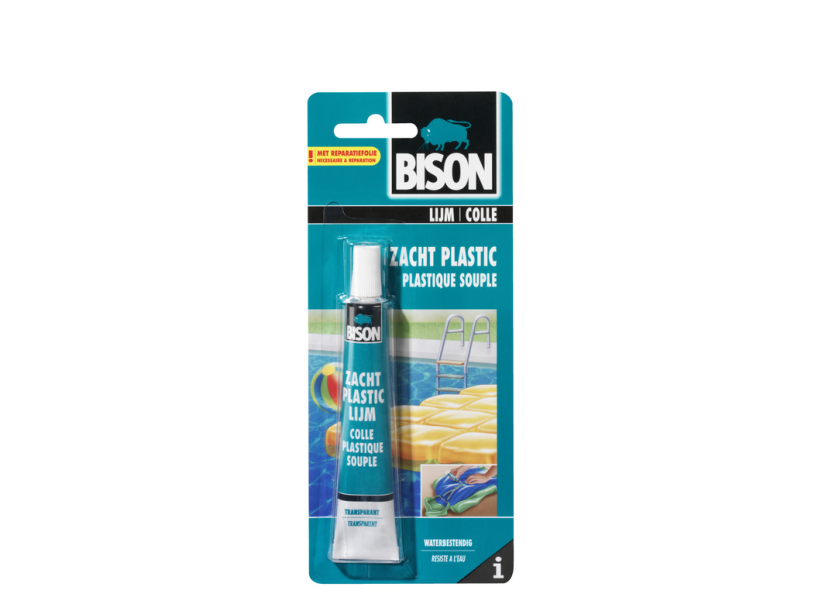 Colla per plastica morbida Bison 25 ml