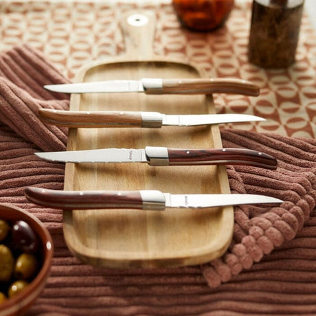 Coltelli da bistecca Amefa Royal Steak 4 pezzi marrone marrone