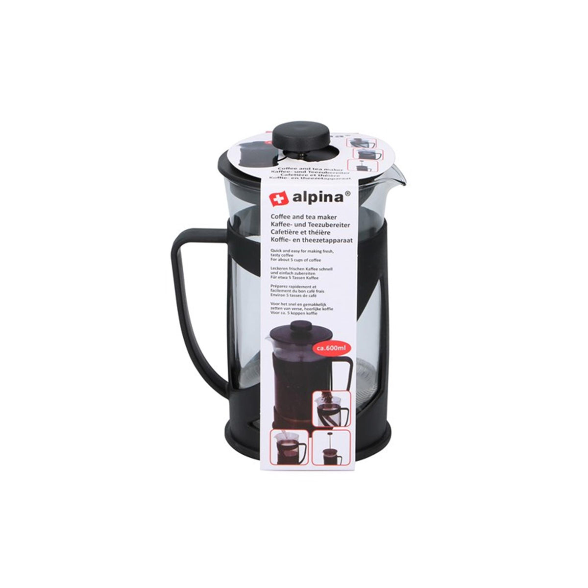 Bicchiere caffettiera Alpina 600ml