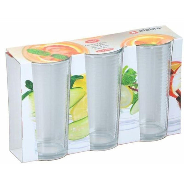 Bicchiere Alpina 270ml ã˜6,5x13,5cm set da 3 pezzi