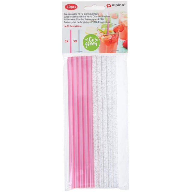 Cannucce in plastica Alpina set da 10