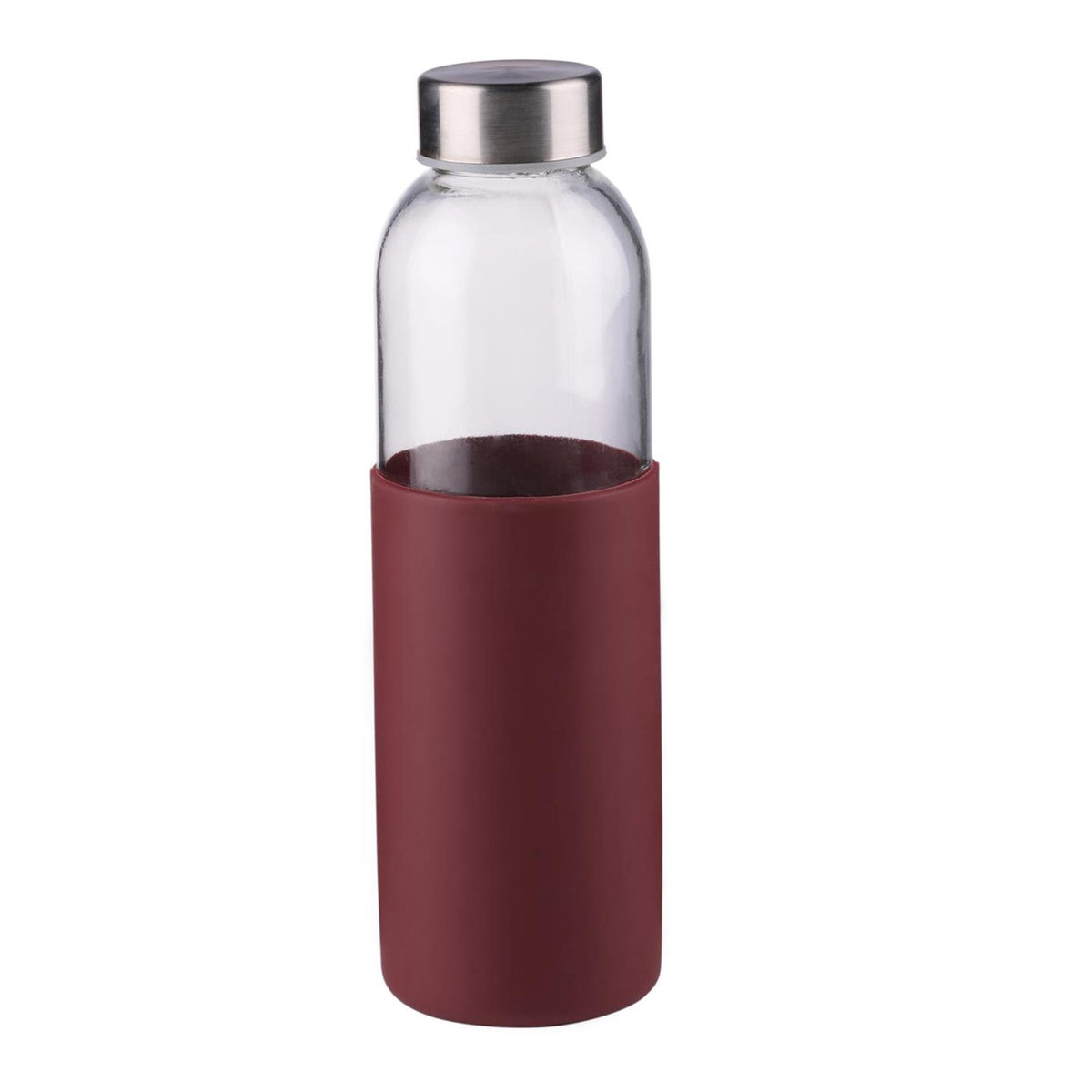 Borraccia in vetro da 500 ml con coperchio