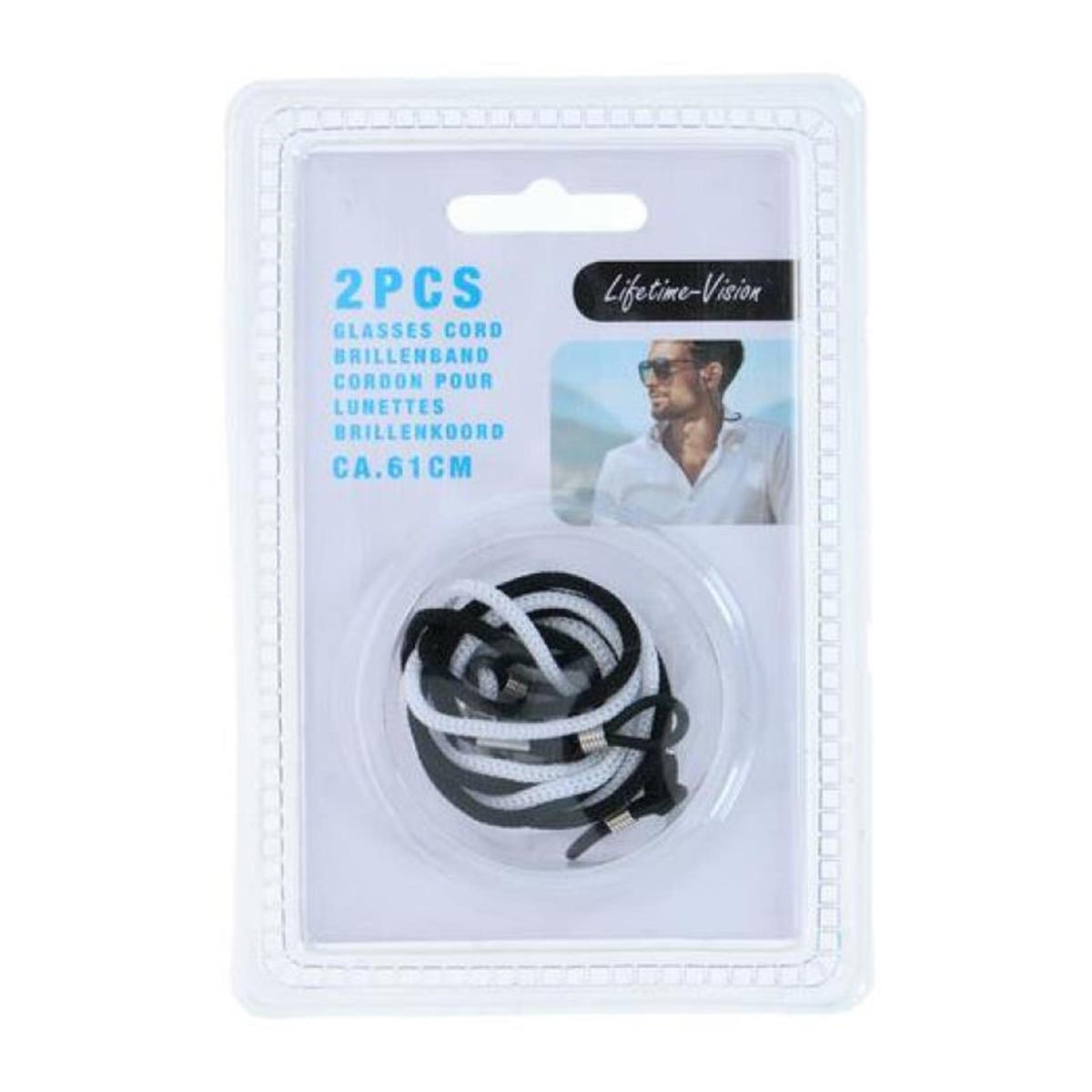 Set cordoncini per occhiali 2 pezzi Set cordoncini per occhiali 2 pezzi