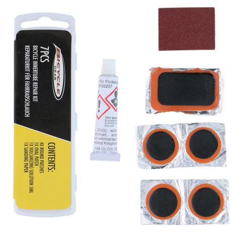 Kit di riparazione pneumatici per bicicletta con scatola