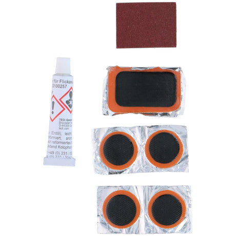 Kit di riparazione pneumatici per bicicletta con scatola