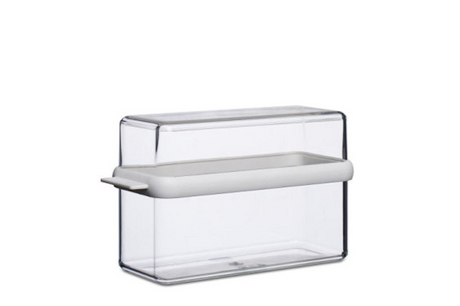 Scatola per pane croccante Mepal stora-bianco
