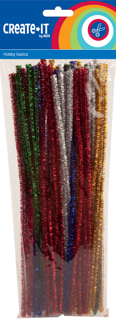 Haza Witbaard Chenille Glitter, 50 °.