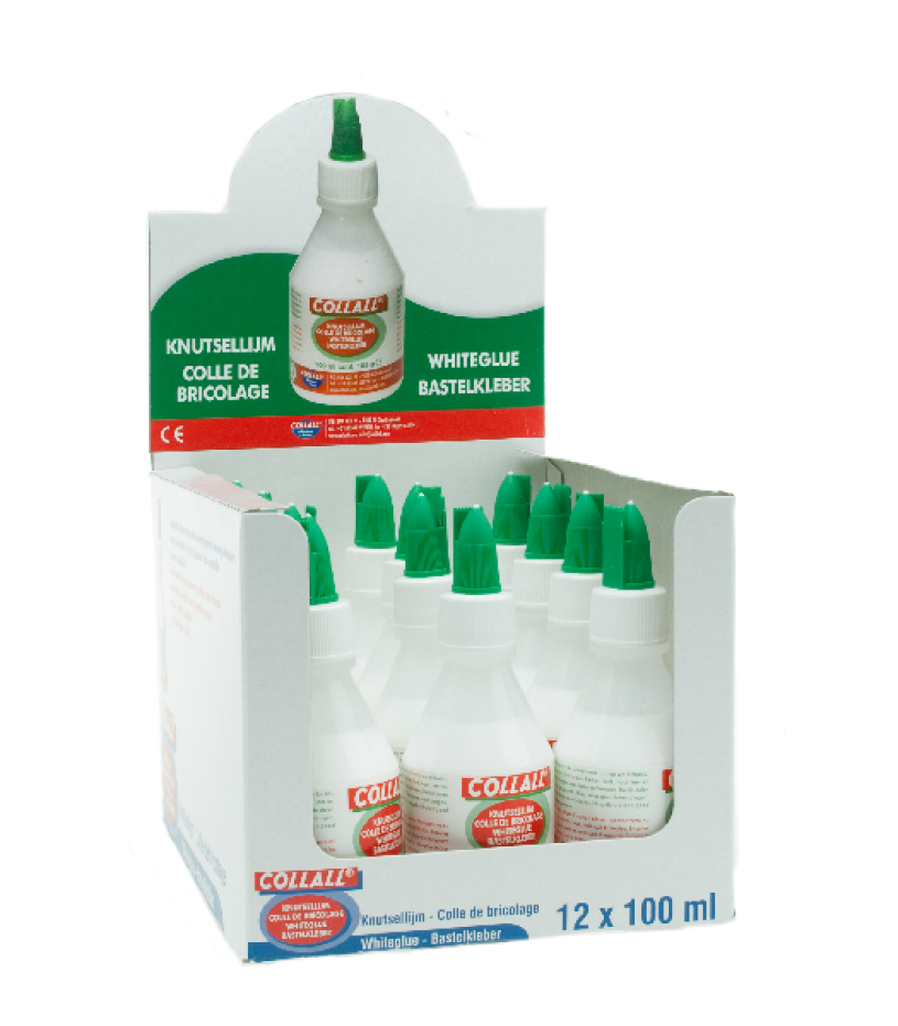 Flacone di colla artigianale Collall da 100 ml
