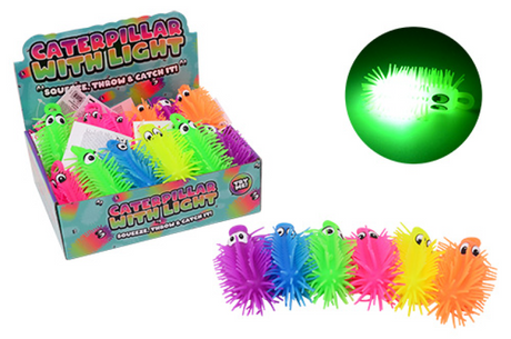 Johntoy bruco giocattolo john con luce 12 cm