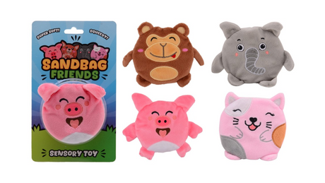 Simpatico sacchetto di sabbia per animali Johntoy