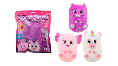 Peluche gonfiabile Johntoy con pompa, 30 cm