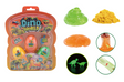 Johntoy Dino World 3 uova di melma con dinosauro che si illumina al buio
