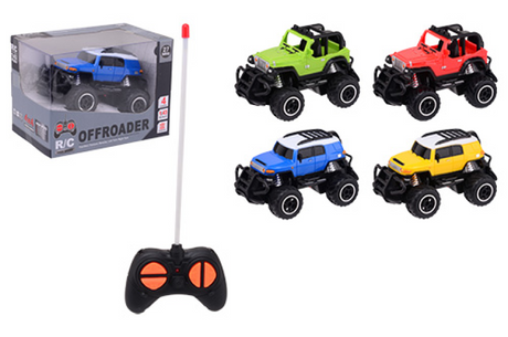 Johntoy rc auto schaal 1:43 6 assorti