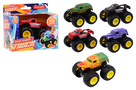 Monster truck cambia colore Johntoy