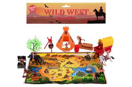 Set da gioco del selvaggio west Johntoy