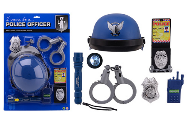 Set da gioco della polizia Johntoy deluxe