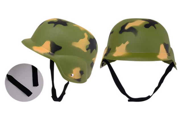 Casco da gioco mimetico Johntoy