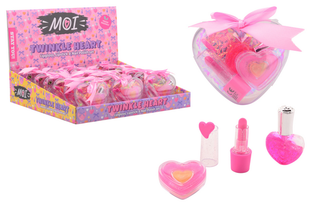 Johntoy trucco set a forma di cuore