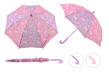 Ombrello Johntoy unicorno arcobaleno