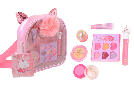 Johntoy lala - set trucco nello zaino unicorno