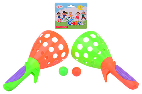 Johntoy divertente gioco di cattura all'aria aperta in 4 colori assortiti