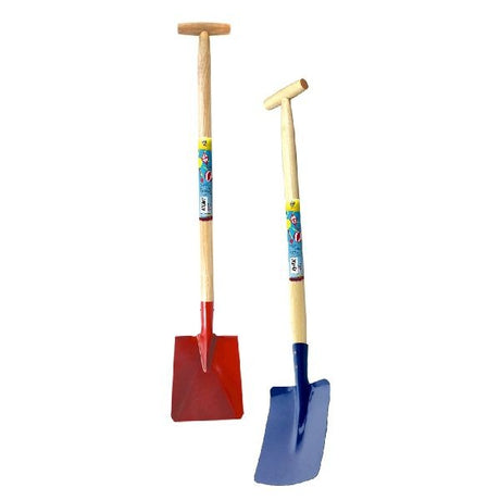 Pala grande base mazze in legno metallo 89 cm