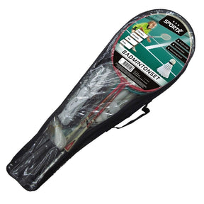 Set da badminton Sportx da 18 pezzi