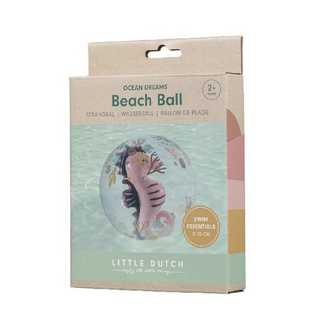 Piccolo pallone da spiaggia olandese figura 3D Ocean Dreams rosa