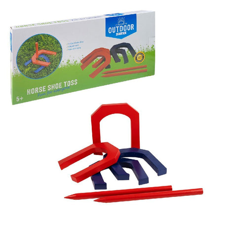 Gioco all'aperto lancio del ferro di cavallo