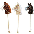 Cavallo hobby di peluche di base con suono 97 cm assortito
