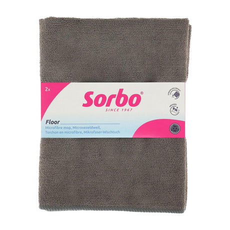 Sorbo panno in microfibra uni 50x60cm 2 pezzi