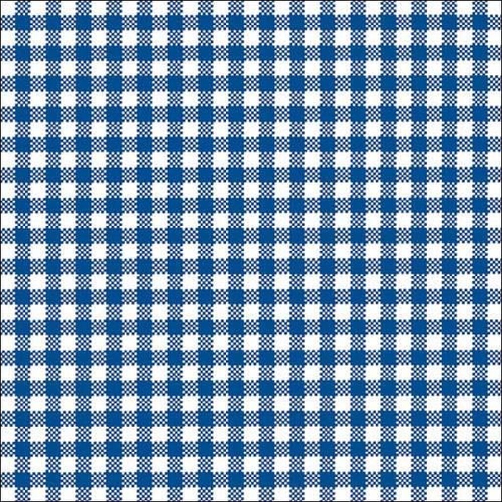 Tovaglioli di carta Ambiente colore blu vichy