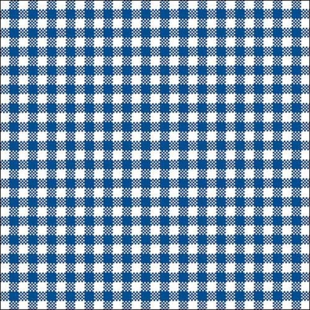 Tovaglioli di carta Ambiente colore blu vichy