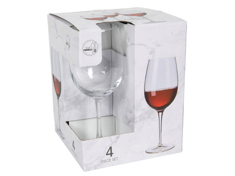 Bicchieri da vino rosso 460ml set da 4 pezzi