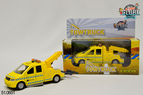 Carro attrezzi per bambini con mappamondo con luci e suoni