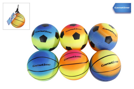 Basket di calcio in plastica in rete