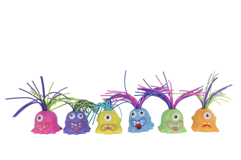 Brainboooom mostri urlanti con capelli 14 cm con suono