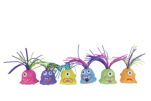Brainboooom mostri urlanti con capelli 14 cm con suono