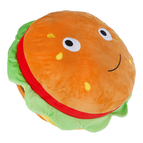 Peluche portami a casa hamburger, 40 cm
