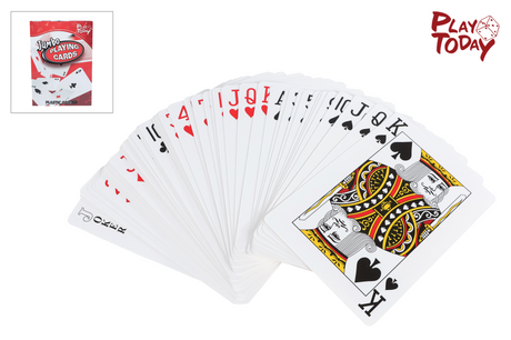 Gioca oggi a carte da gioco jumbo, 17,5 cm