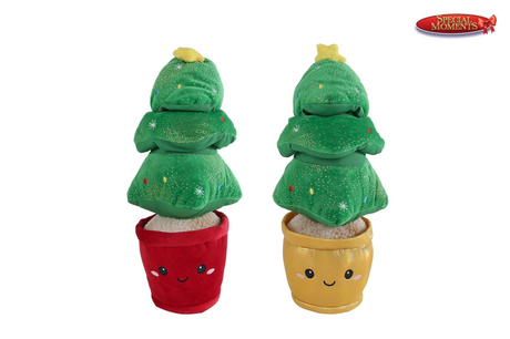 Portami a casa momenti speciali pianta albero di Natale in peluche - 30 cm