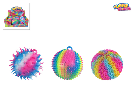 Palla palla funky mania arcobaleno 18 cm 3 assortiti