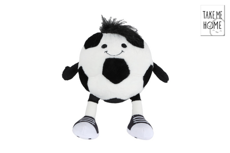 Peluche da calcio Portami a casa 16,5 25 cm